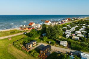 Tiny Häuser mit direktem Strandzugang