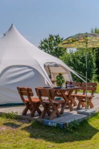 Glampingzelt Elise im Grünen