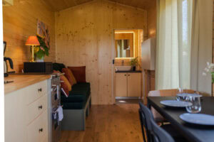Beleuchtetes Tiny Haus Mia