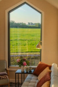 Panoramablick aus Tiny Haus Anton