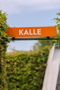 Wilkommensschild Kalle