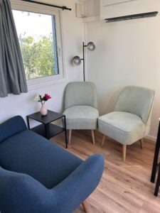 Wohnzimmer mit Heizung